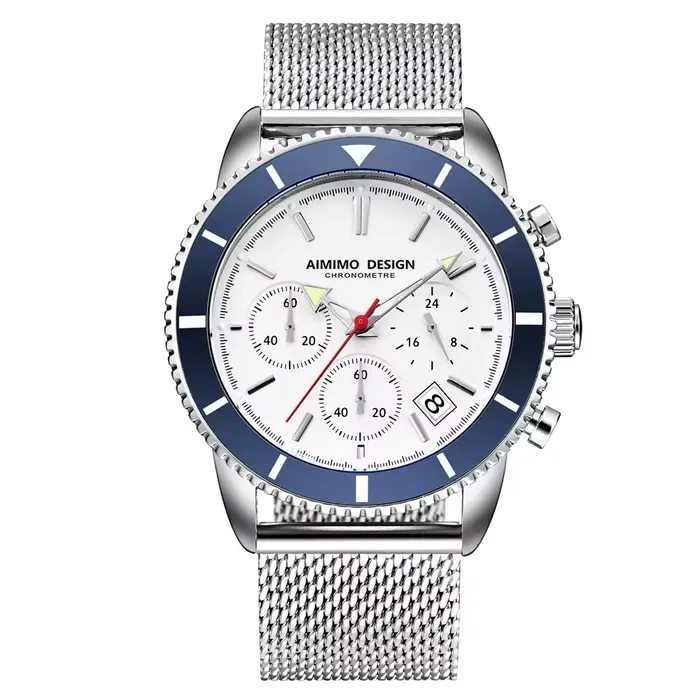Montres pour hommes, analogiques, à quartz, chronographe, étanches, montres-bracelets pour hommes, m
