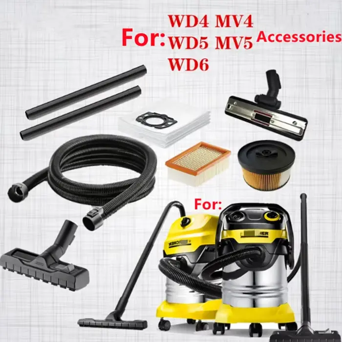 Brosse de sol et de canapé pour Karcher WD4, MV5, WD5, MV5, WD6, MV6, pièces de rechange pour aspira