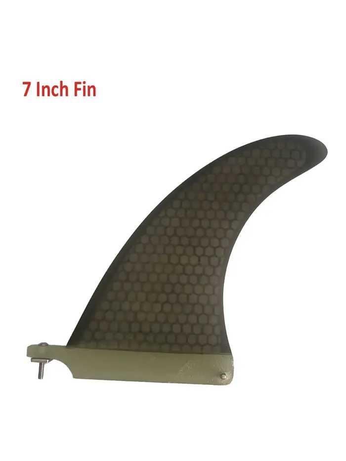 Aileron surf fibre de verre nid d'abeille 7 à 10 pouces - Pour longboard et planche de surf accessoires sport aquatique
