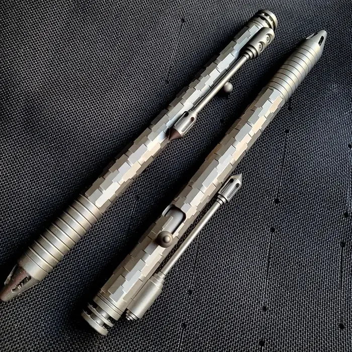 Stylo tactique en alliage de titane EDC, avec Collection d'écriture, outils EDC portables multifonct