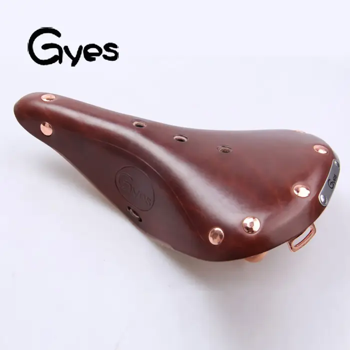 Pouvez-vous es GS17-Selle Rétro en Cuir de Vache group pour Homme, Nministériels d en Acier, Selle d