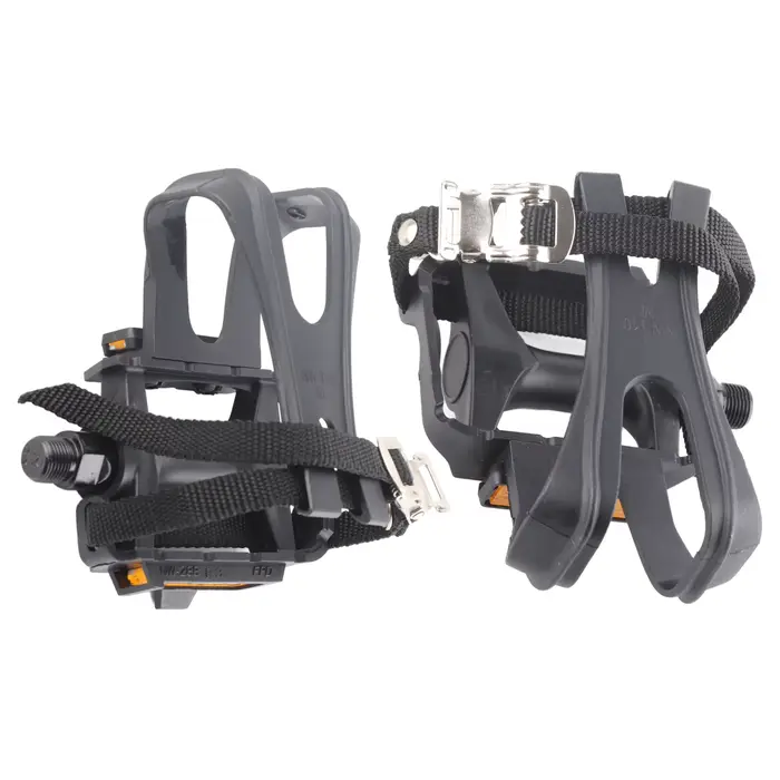 Clips de pédale en nylon pour vélos fixies et VTT accessoires de cyclisme pour une tenue de pédale sûre et élégante