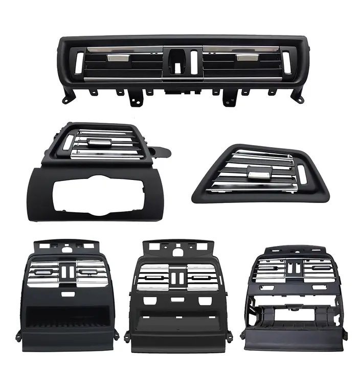 Sortie de grille de ventilation de climatisation avant gauche centrale droite arrière LHD pour BMW s
