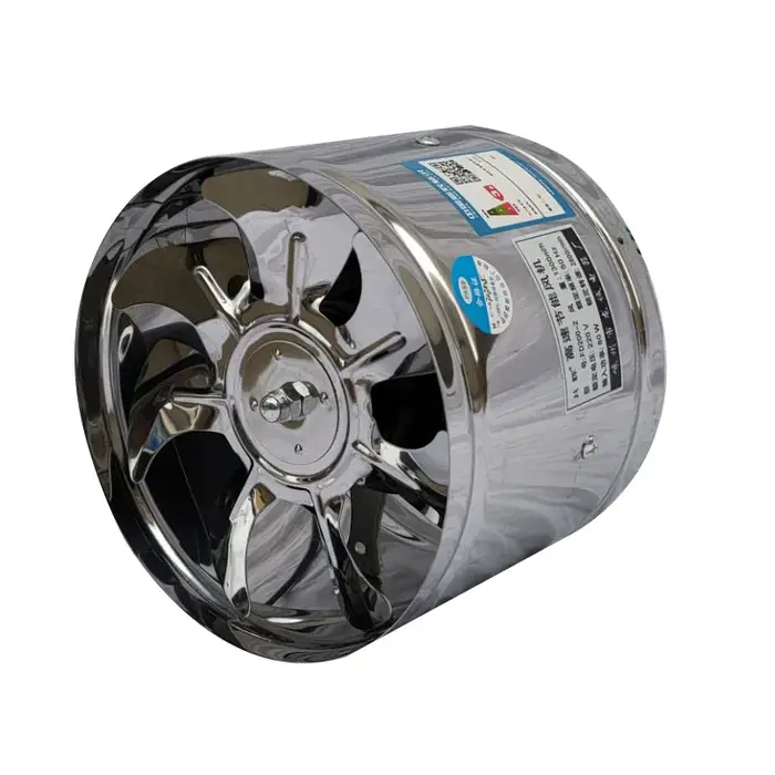 6/8 pouces tuyau cuisine toilette ventilateur d'échappement persienne ventilateur d'échappement Vent
