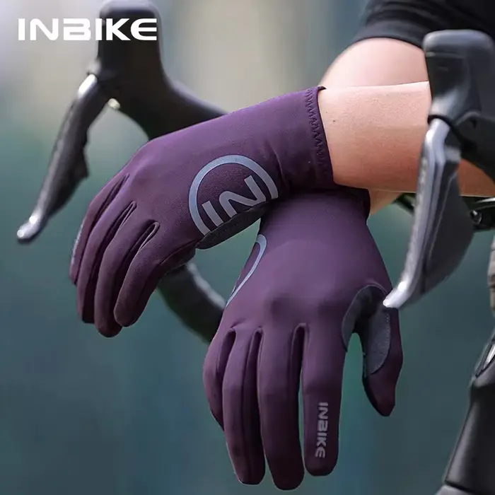 INBIKE 2024 gants de cyclisme Gel rembourré pour hommes automne hiver polaire gants de vélo de route
