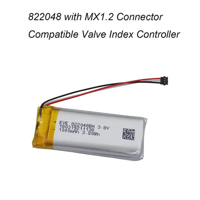 XINJ 3,8 V 1000 mAh 822048   Thermistance 3 fils polymère Li Lipo batterie 3 broches MX1.2 connecteu