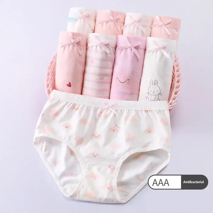 Sous-vêtements pour filles, culottes en coton doux, sous-vêtements pour adolescentes, Shorts Triangl