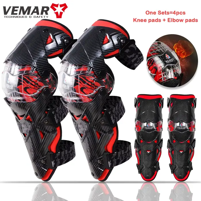 Moto course équitation genouillère de protection MX Motocross genouillères coussinets armure genouil