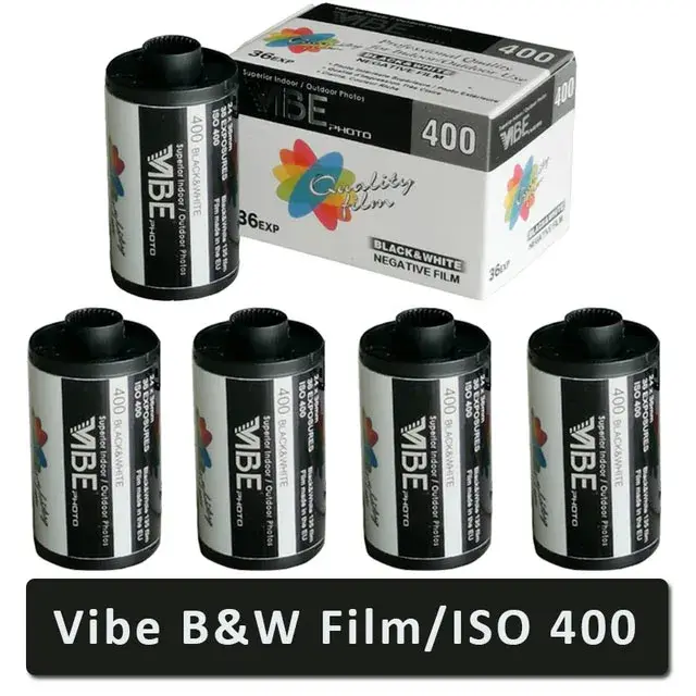 Film négatif pour appareil photo Kodak, 1 rouleau, 2 rouleau, 3 rouleau, 5 rouleau, VIpun400, noir e