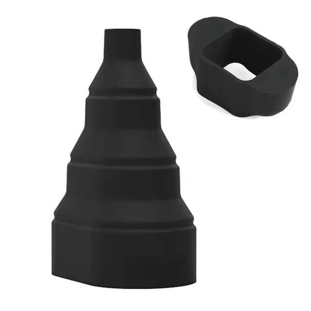 Snoot en caoutchouc de Silicone Flexible magnétique avec Base, contrôle de la lumière polyvalent, mo