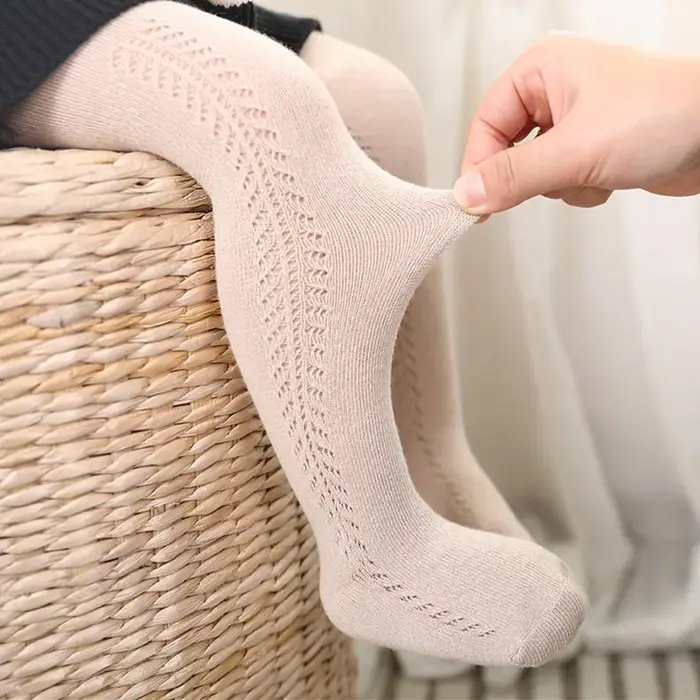 Lawadka 0 à 5 ans été enfant en bas âge bébé collants pour filles mode tricoté côtelé nouveau-né col
