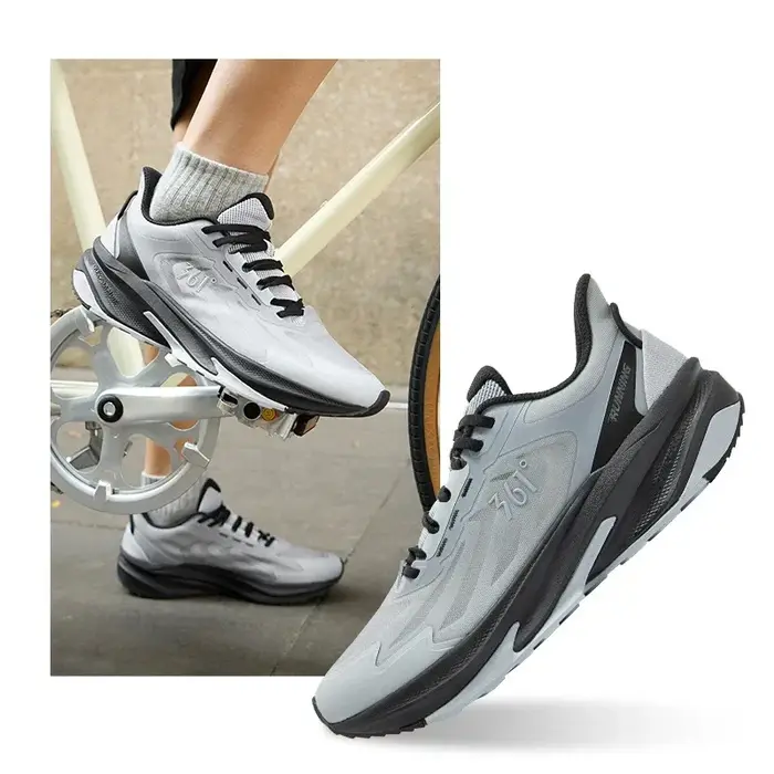 Chaussures de course homme 361 degrés Yushan SE tige maille respirante amorti confortable design ergonomique durable légère