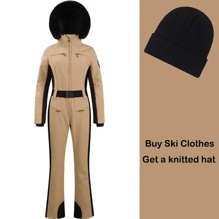 Combinaisons de ski imperméables coupe-vent pour femmes vêtements de ski chauds combinaisons de sports de plein air protection contre le froid et l'humidité libertés de mouvement confort hivernal pour les occasions de ski