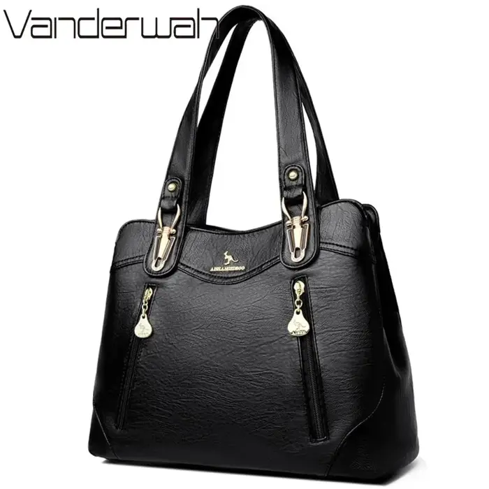 Véritable marque écorce modèle en cuir fourre-tout décontracté A4 grands sacs à main de luxe femmes 