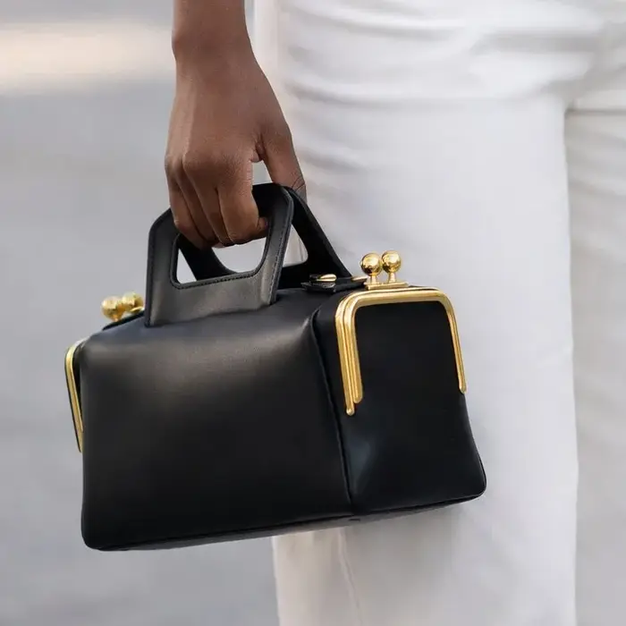 Sac de voyage élégant de couleur unie, sac de luxe de grande capacité en cuir, sacs à couches pour f