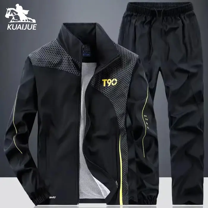 Ensembles de vêtements de sport pour hommes, nouvelle collection printemps-automne, survêtement de s