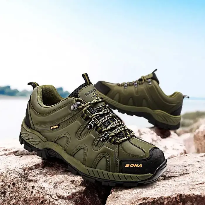 BONA nouveauté Style classique hommes chaussures de randonnée à lacets hommes chaussures de Sport en