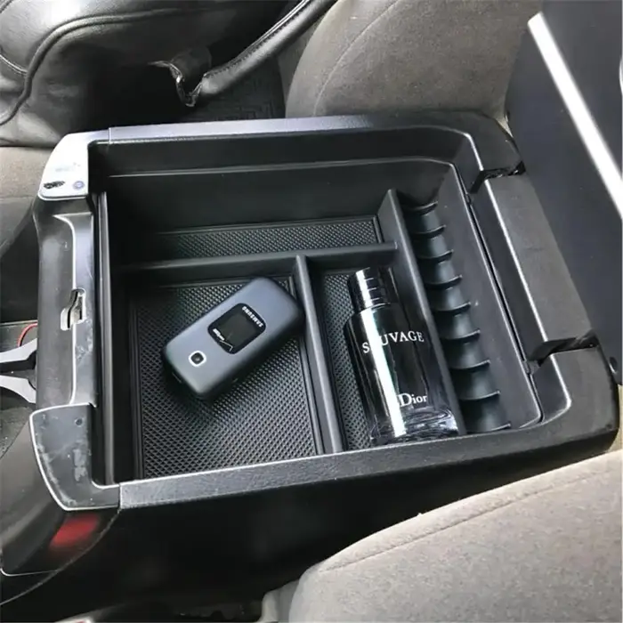 Boîte de rangement pour accoudoir de voiture, accessoires pour Toyota Land Cruiser Prado 120 150 FJ1