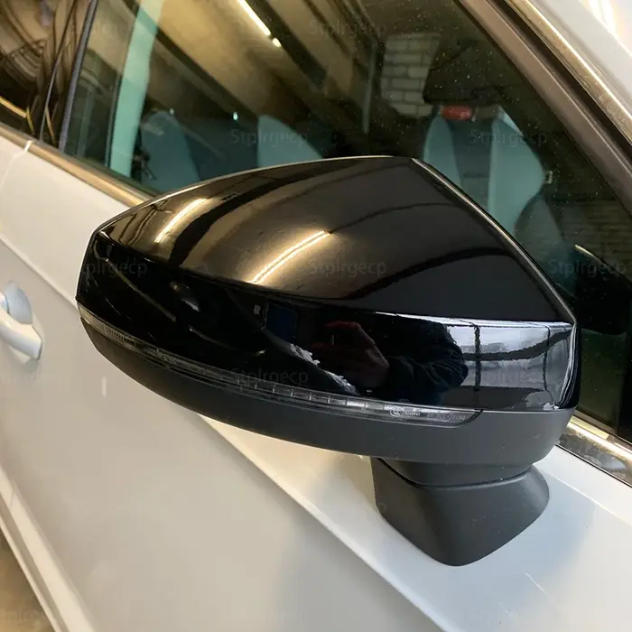 Couvercle de rétroviseur latéral de remplacement, pour Audi A3 S3 8V RS3, bouchons aspect carbone 20