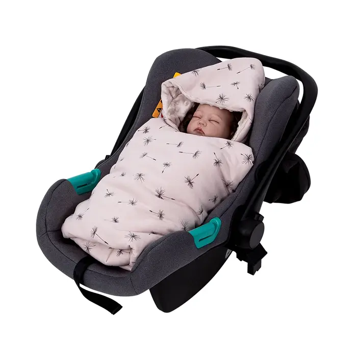Couverture pour nouveau-né avec capuche, coupe-vent, Go à l'extérieur, chaude et Portable, panier, s