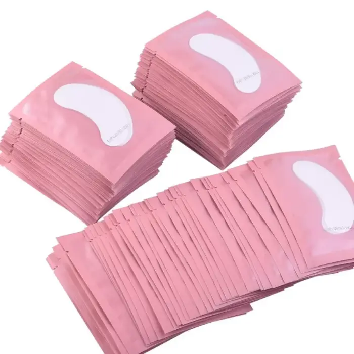 Patchs pour extensions de cils, autocollants pour les yeux, pour la construction de faux cils, 100 p