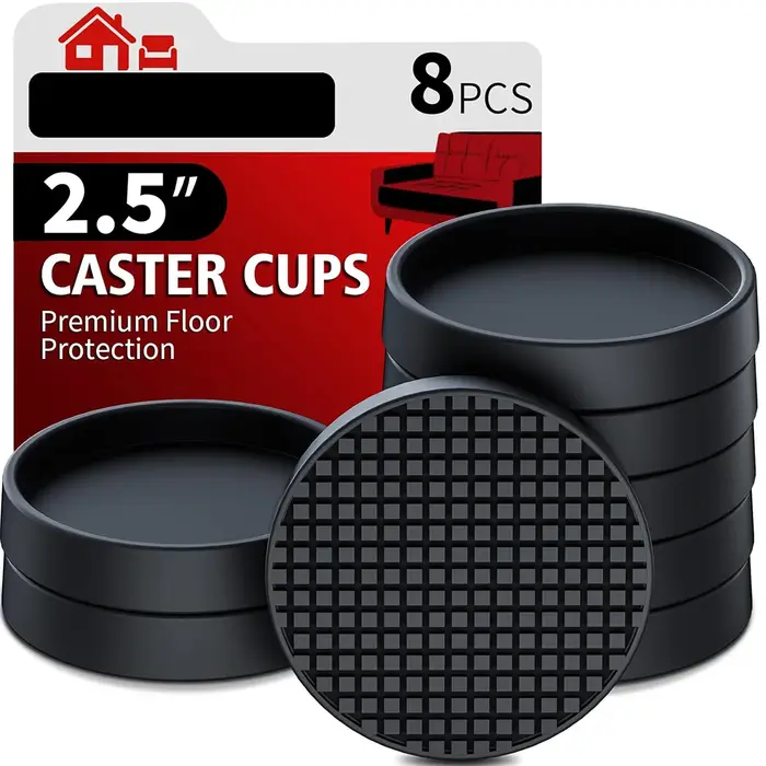 Housses de protection de sol pour pieds de chaise, coussinets de meubles en caoutchouc, protecteurs 