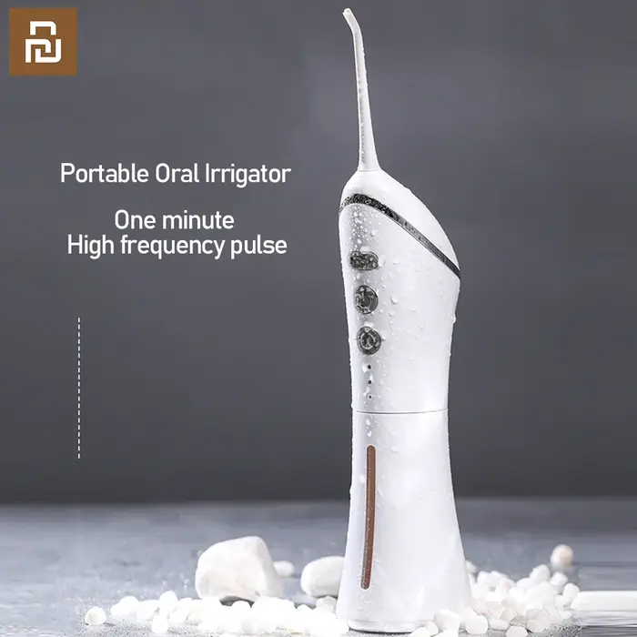 YOUPIN irrigateur Oral eau Flosser électrique blanchiment dentaire USB Rechargeable soins des genciv