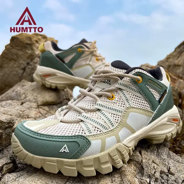 HUMTTO chaussures de randonnée hommes escalade en plein air Camping bottes de chasse chaussures de T