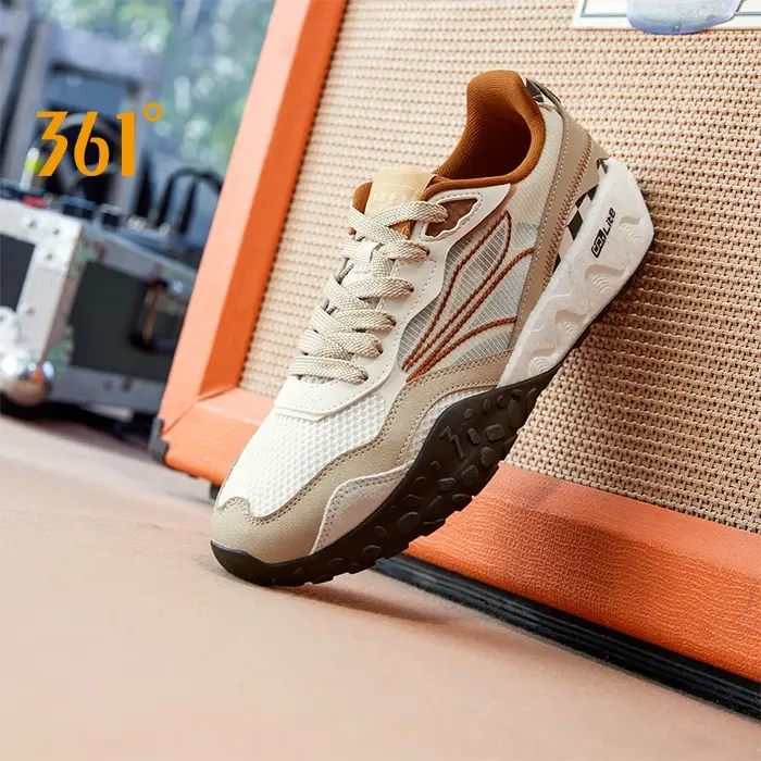 Chaussures 361 degrés homme rétro confortables - Baskets loisirs anti-dérapantes légères respirantes - Modèle 672516761