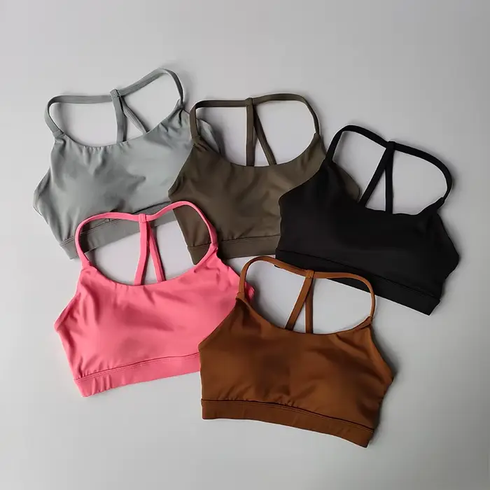 Soutien-gorge Sport Femme Dos Nu Antichoc - Fitness Pilates Course Yoga Séchage Rapide
