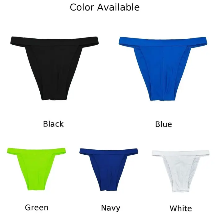 Maillot de bain pour hommes, pochette, sous-vêtements, string, short de bain, slip, Bikini, séchage 