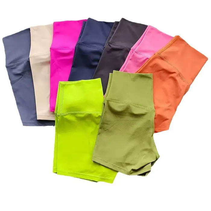Short de sport taille haute pour femmes, short de Yoga, coupe cintrée, levage des fesses, course à p