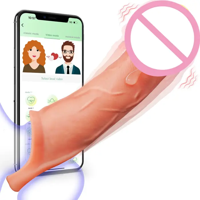 Andrea Control-Anneau pénien pour hommes, extenseur de pénis, retard d'éjaculation, érection plus fo