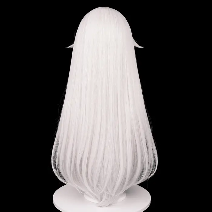 MSIWIGS – perruques de Cosplay synthétiques longues et lisses, cheveux blancs résistants à la chaleu