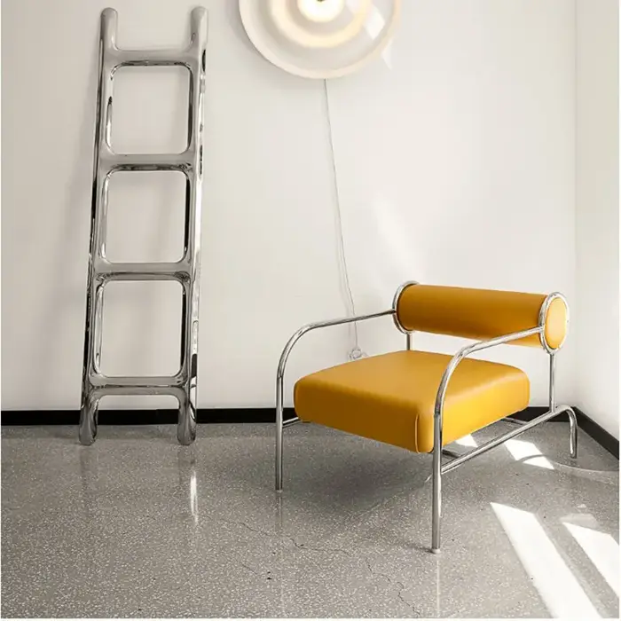 Chaises de salon modernes confortables, fauteuil italien, accents pour adultes, meubles de maison, l