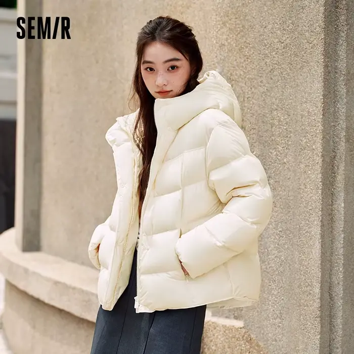 Semir doudoune femmes hiver vers le bas imperméable à l'huile résistant aux taches chauffer antistat