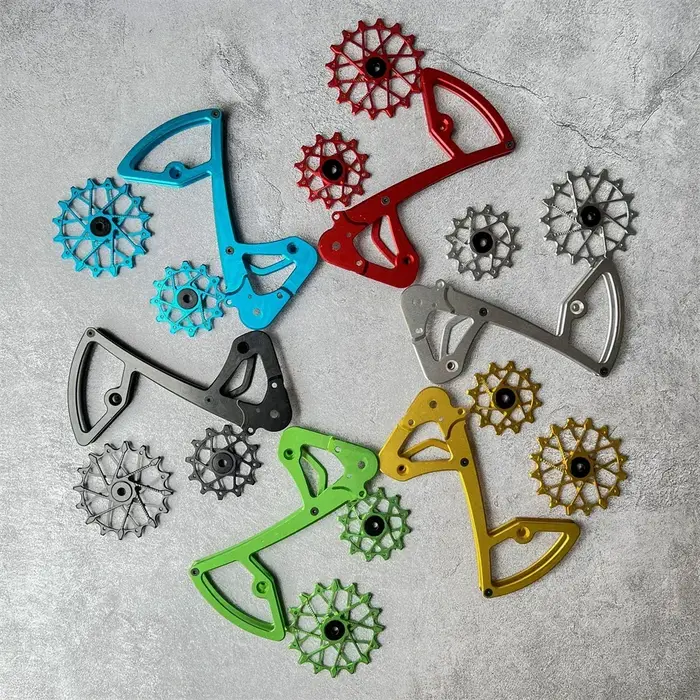 Support de moto pour utilisation client allemande, dérailleur arrière de route VTT, poulie Jos, util