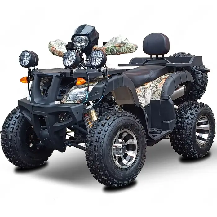 Vélo tout-terrain Quad monocylindre refroidi par Air 200CC, ATV électrique pour adultes, vitesse max