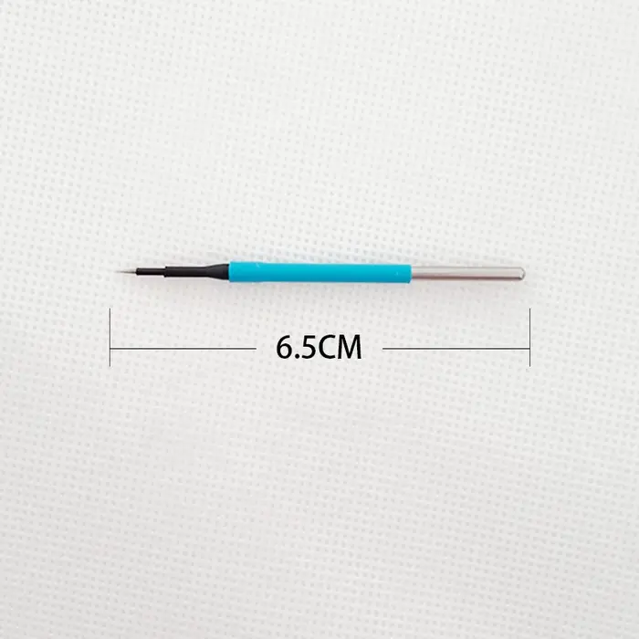 Électrode à aiguille en tungstène à intervention minimalement invasive, couteau de beauté non adhési