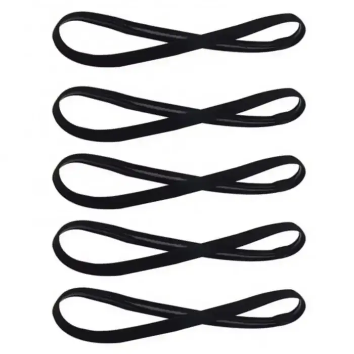 Bandeaux de cheveux de yoga pour hommes et femmes, bande de sauna de sport bande de course non ald, 