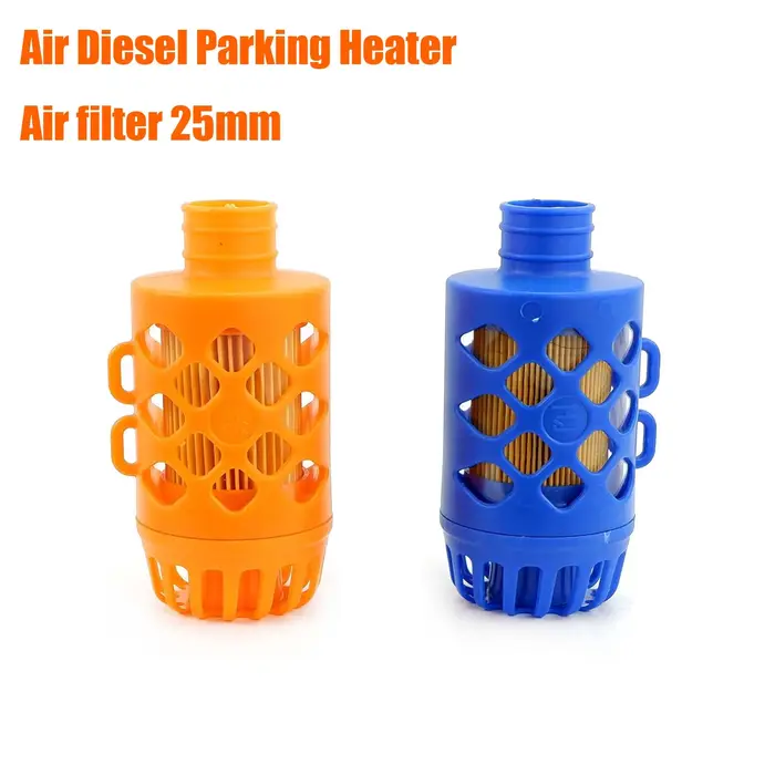 Filtre d'admission d'air pour chauffage au diesel 25 mm ABS compatible avec voiture, camion, fourgon