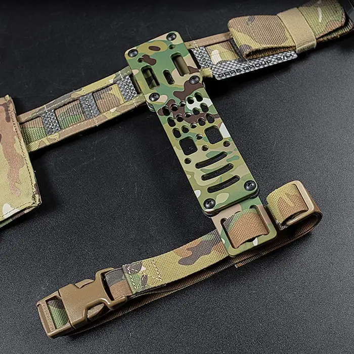 Adaptateur de étui de pistolet modulaire en métal de chasse pour plate-forme QLS, bande de jambe tom