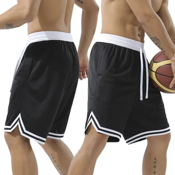 Short de sport respirant à séchage rapide pour homme, pantalon de survêtement d'entraînement, vêteme