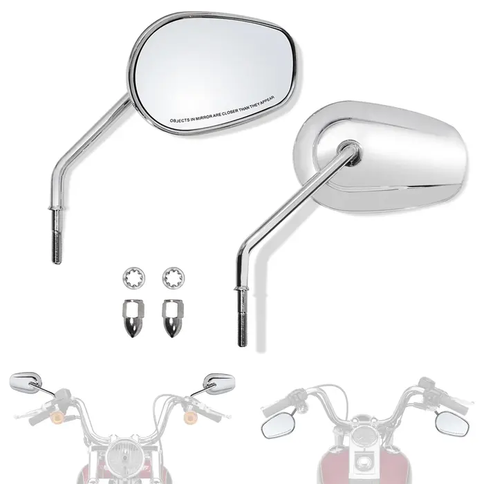 Rétroviseurs pour Harley 1982 – 2025 Touring Road Glide Electra Glide Road King Street Glide Sportst