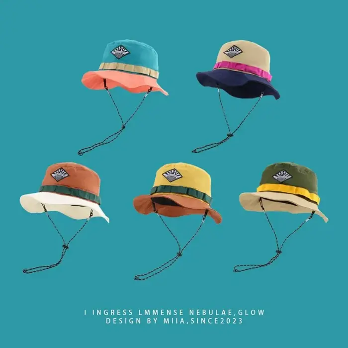 Chapeau de pêcheur japonais pour loisirs et vacances, chapeau de bassin à séchage rapide, chapeau pl