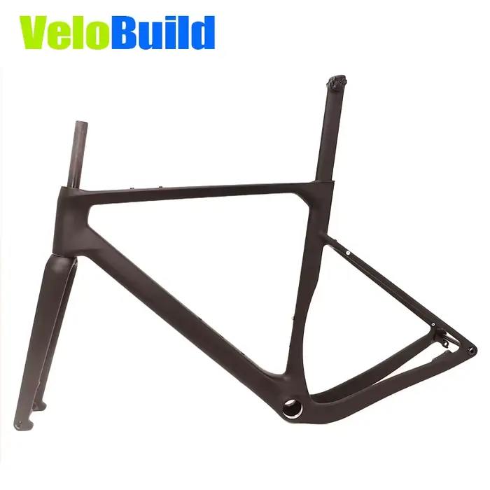 VeloBuild route fibre de carbone gravier vélo cadres support inférieur T47 nouveau cintre arrière UDH
