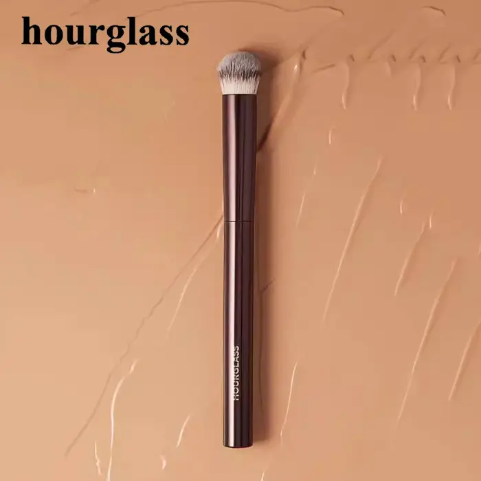 Brosse anti-cernes à finition sans couture, brosse anti-cernes coudée pour le visage, couverture int