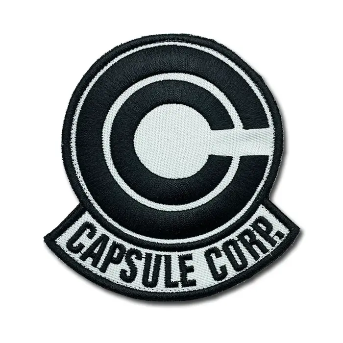 CAPSULE CORP patchs haute qualité brodé tactique militaire Badge crochet boucle brassard 3D bâton su