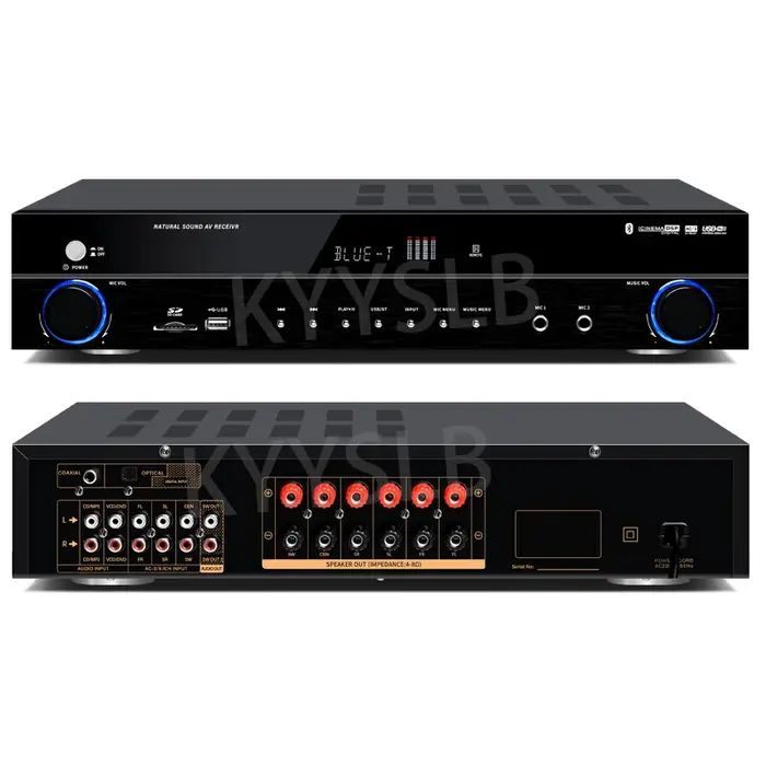 KYYSLB 900W 5.1 amplificateur de son Bluetooth pour haut-parleurs Audio HIFI karaoké fièvre système 