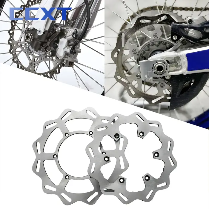 Rotor de disque de frein avant et arrière pour moto, 245mm 270mm, pour Yamaha YZ125 YZ250 YZ250F YZ4
